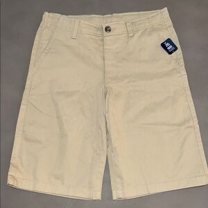NWOT Boys Izod Khaki Tan Shorts
